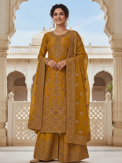 Latest Embroidered Ladies Suit
