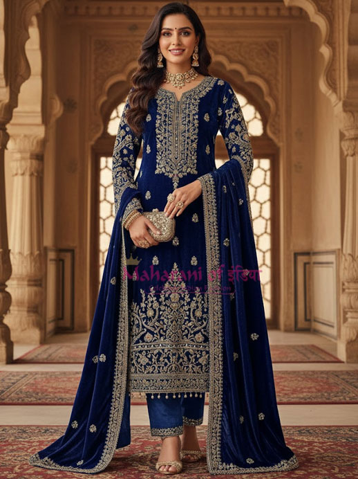 Velvet Ladies Suit